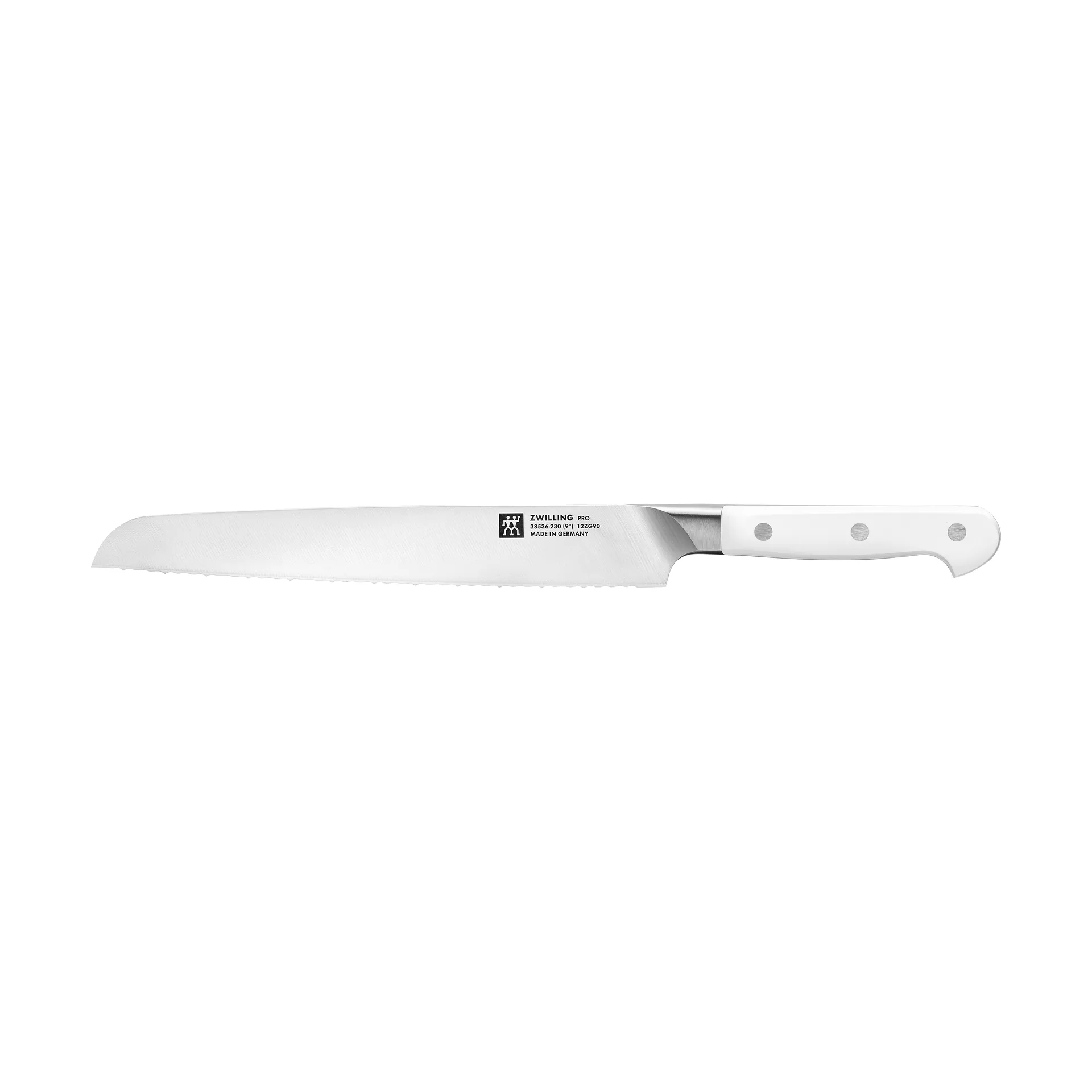 Zwilling pro le Blanc Brotmesser 23 cm, Weiß-Edelstahl Zwilling