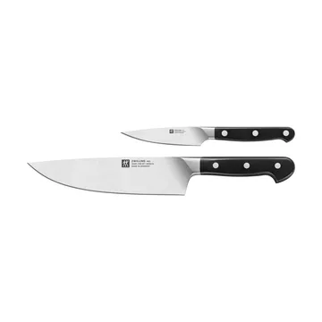 Zwilling Pro Messerset 2-teilig - Schwarz-Edelstahl - Zwilling