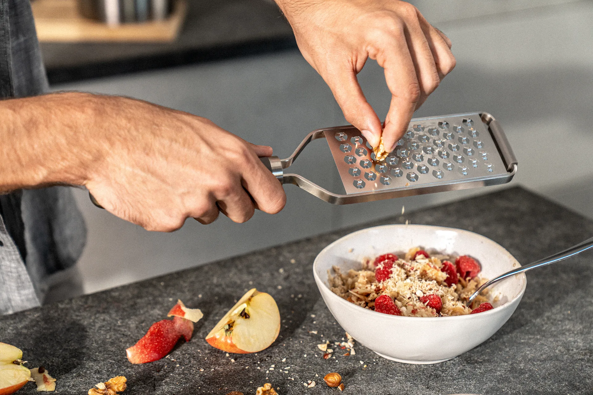 Zwilling Pro Reibe medium Z cut 34 cm, Grau-edelstahl Zwilling