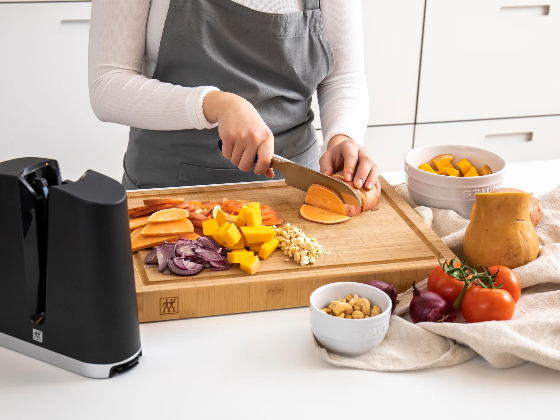 Zwilling Pro Santokumesser 18 cm, Schwarz-Edelstahl Zwilling