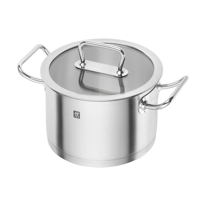 Zwilling pro Topf hoch mit Glasdeckel Edelstahl, 3,5 L Zwilling