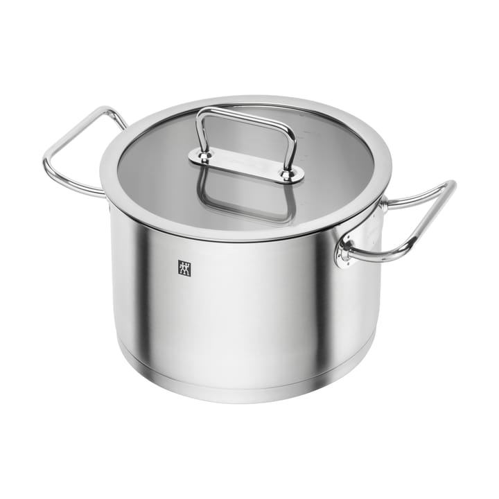 Zwilling pro Topf hoch mit Glasdeckel Edelstahl - 6,2 L - Zwilling
