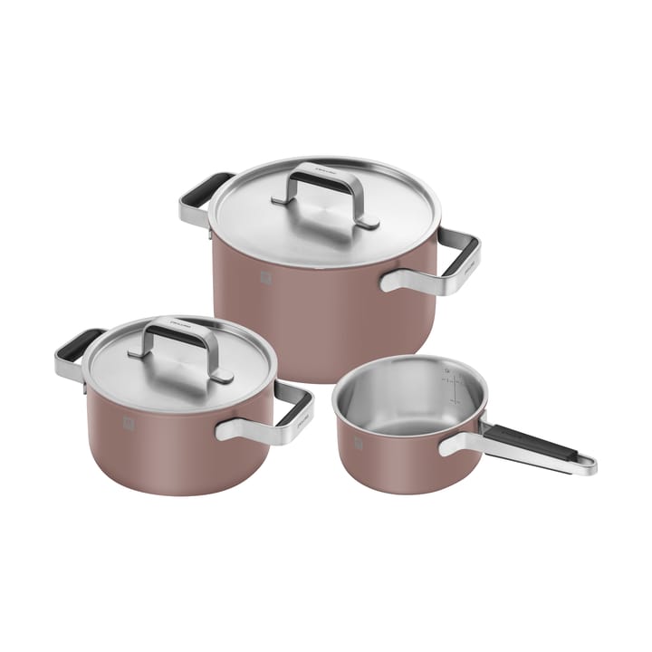 Zwilling Pure Topfset 5-teilig - Rosa - Zwilling
