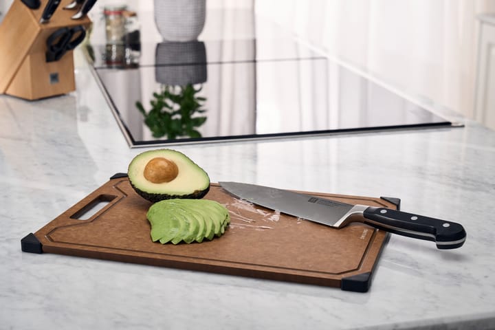Zwilling Schneidebrett Holzfaser braun, L Zwilling