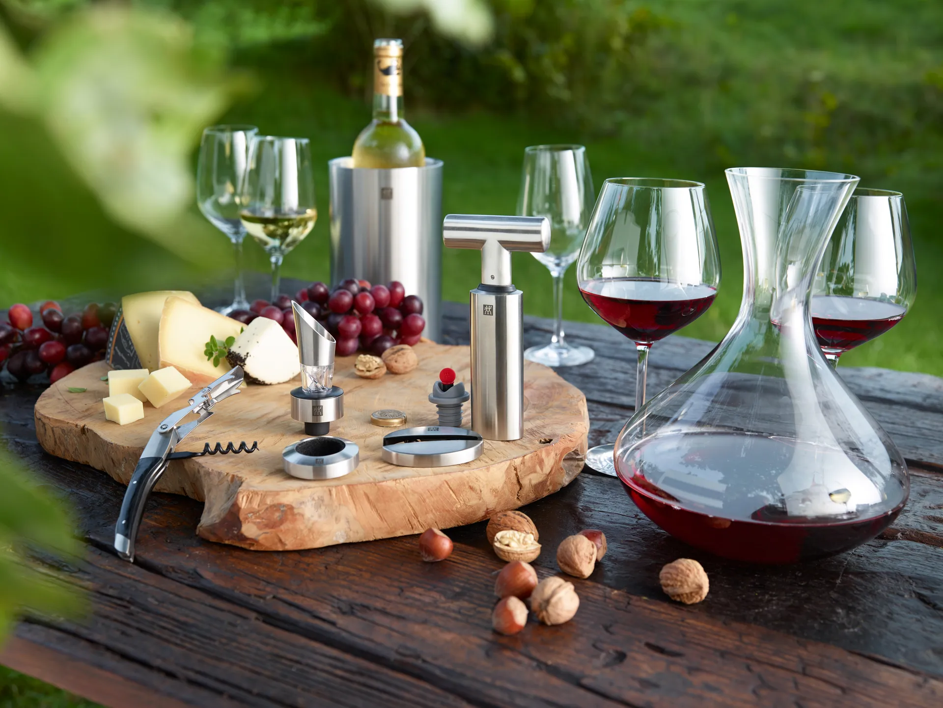 Zwilling Sommelierset 4-teilig, Edelstahl Zwilling