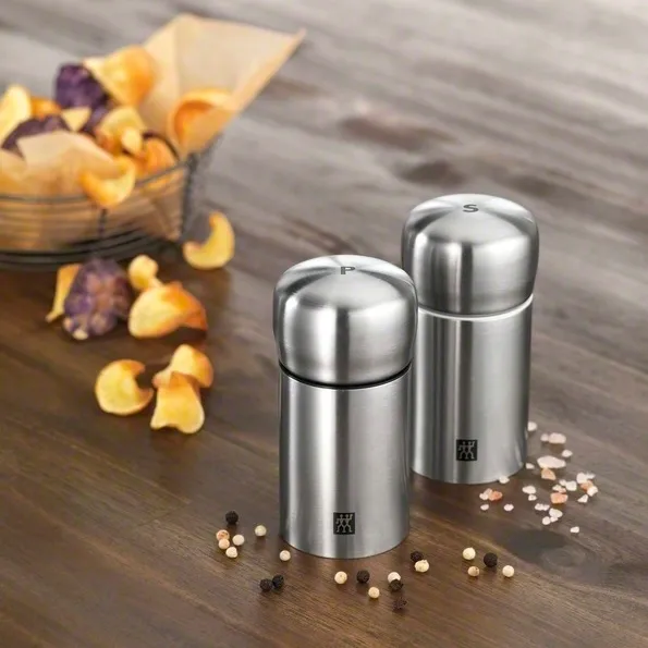 Zwilling Spices Salz-und Pfefferset Mini, Edelstahl Zwilling