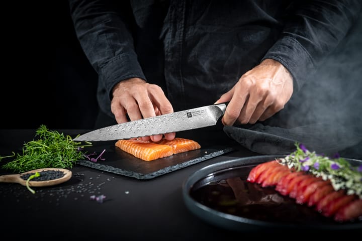 Zwilling Tanrei Filetiermesser 23 cm, Damaskus-schwarz Zwilling