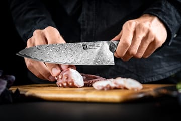 Zwilling Tanrei Kochmesser Gyutoh 20 cm - Damaskus-schwarz - Zwilling