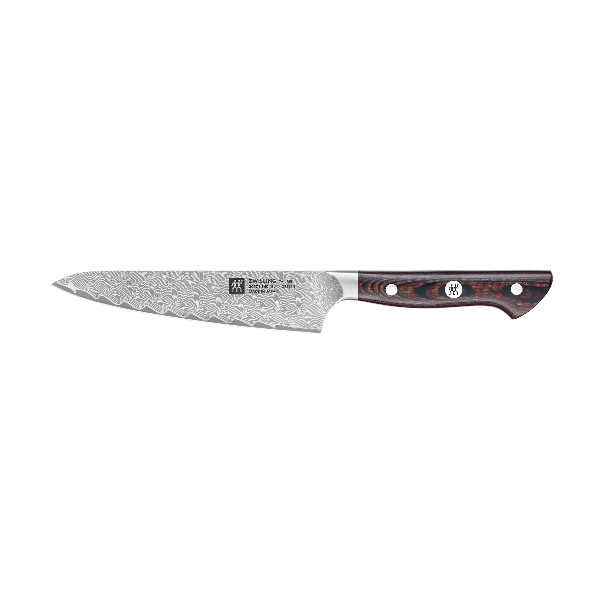 Zwilling Tanrei kompakt Kochmesser 14 cm, Damaskus-schwarz Zwilling