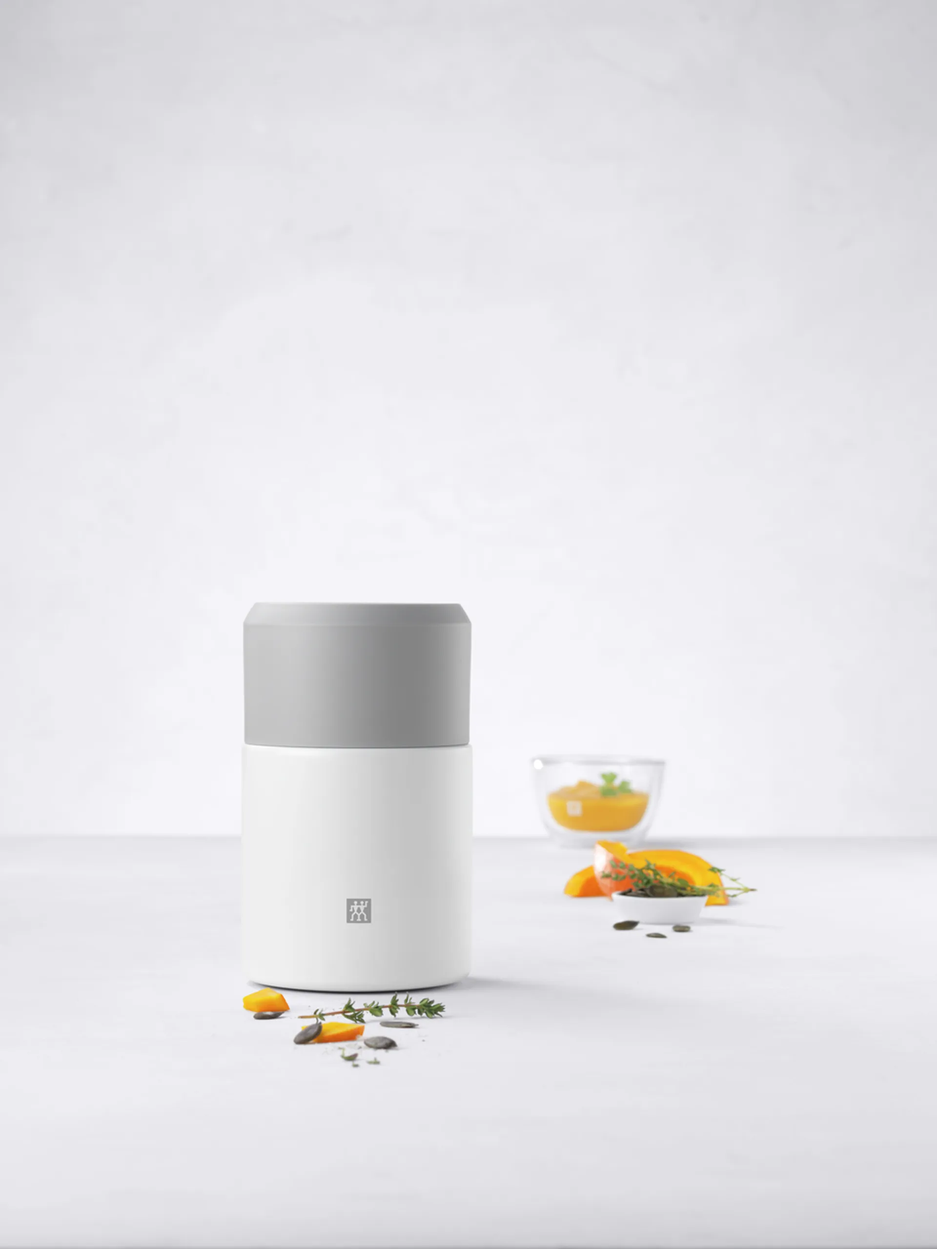 Zwilling Thermo Brotdose 0,7 L, Silber-weiß Zwilling