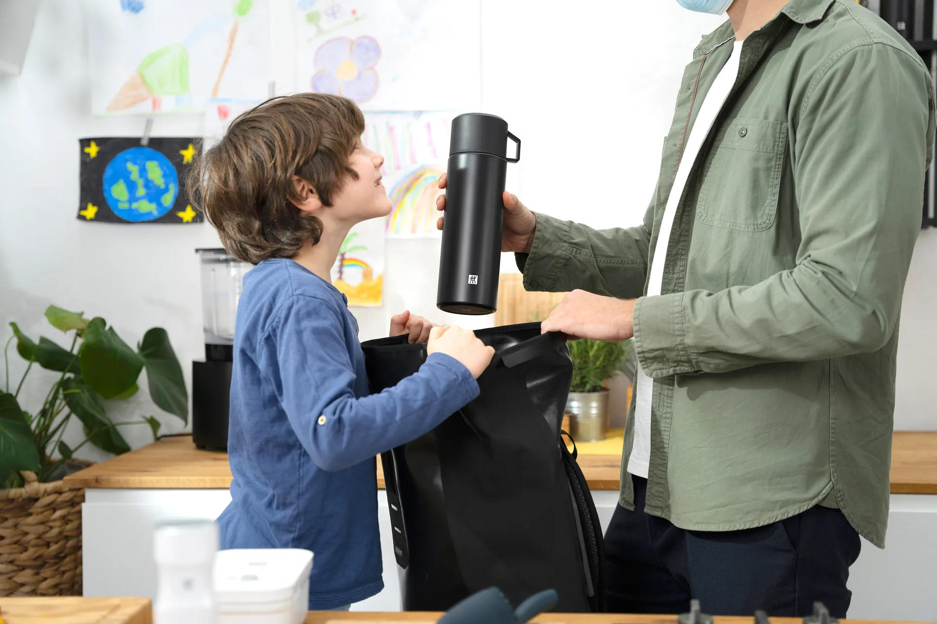 Zwilling Thermo Thermosflasche 1 L, Schwarz Zwilling