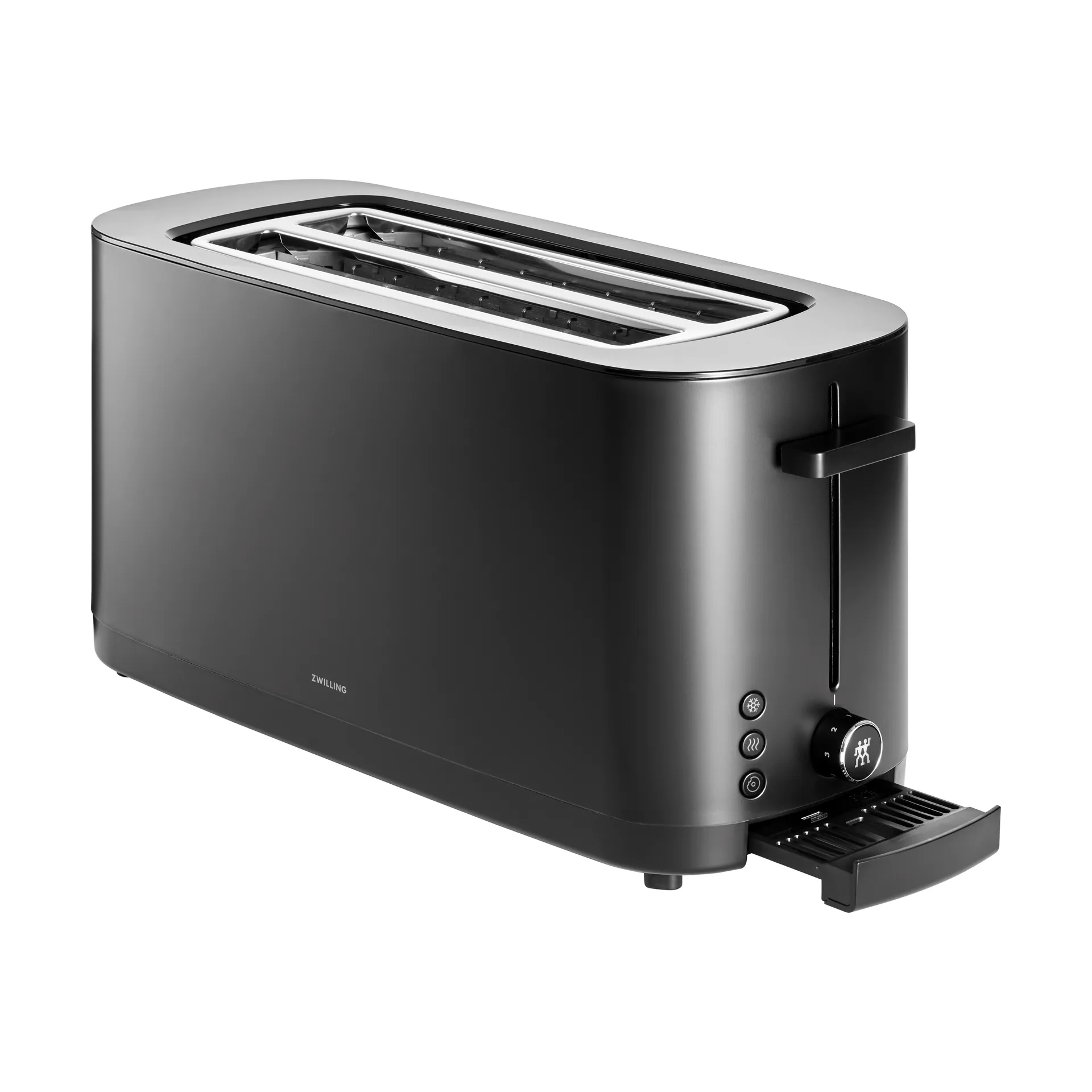 Zwilling Toaster 2 lange Röstfächer 45,5 cm, Schwarz Zwilling