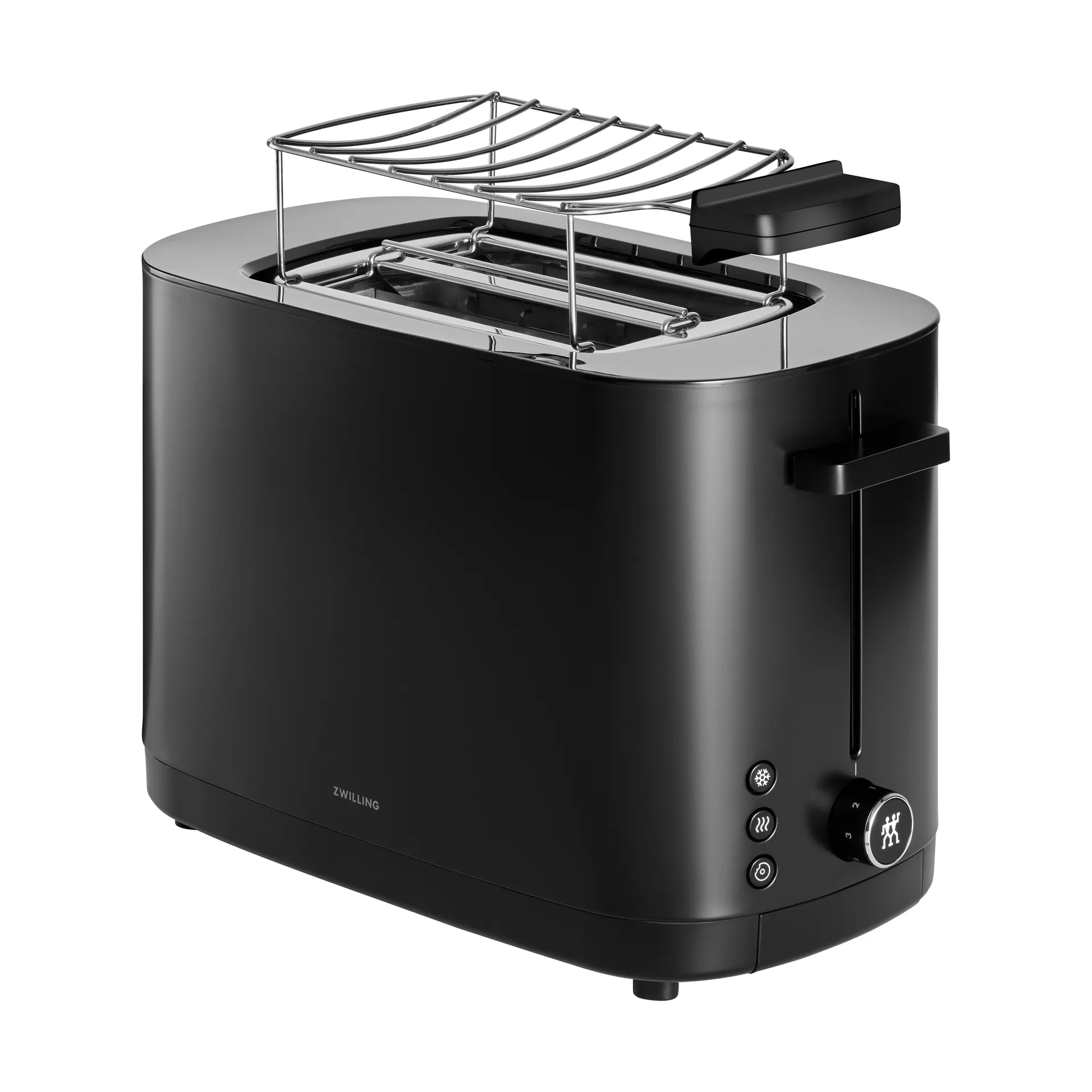 Zwilling Toaster mit Warmhaltefunktion 2 Schlitzen, Schwarz Zwilling