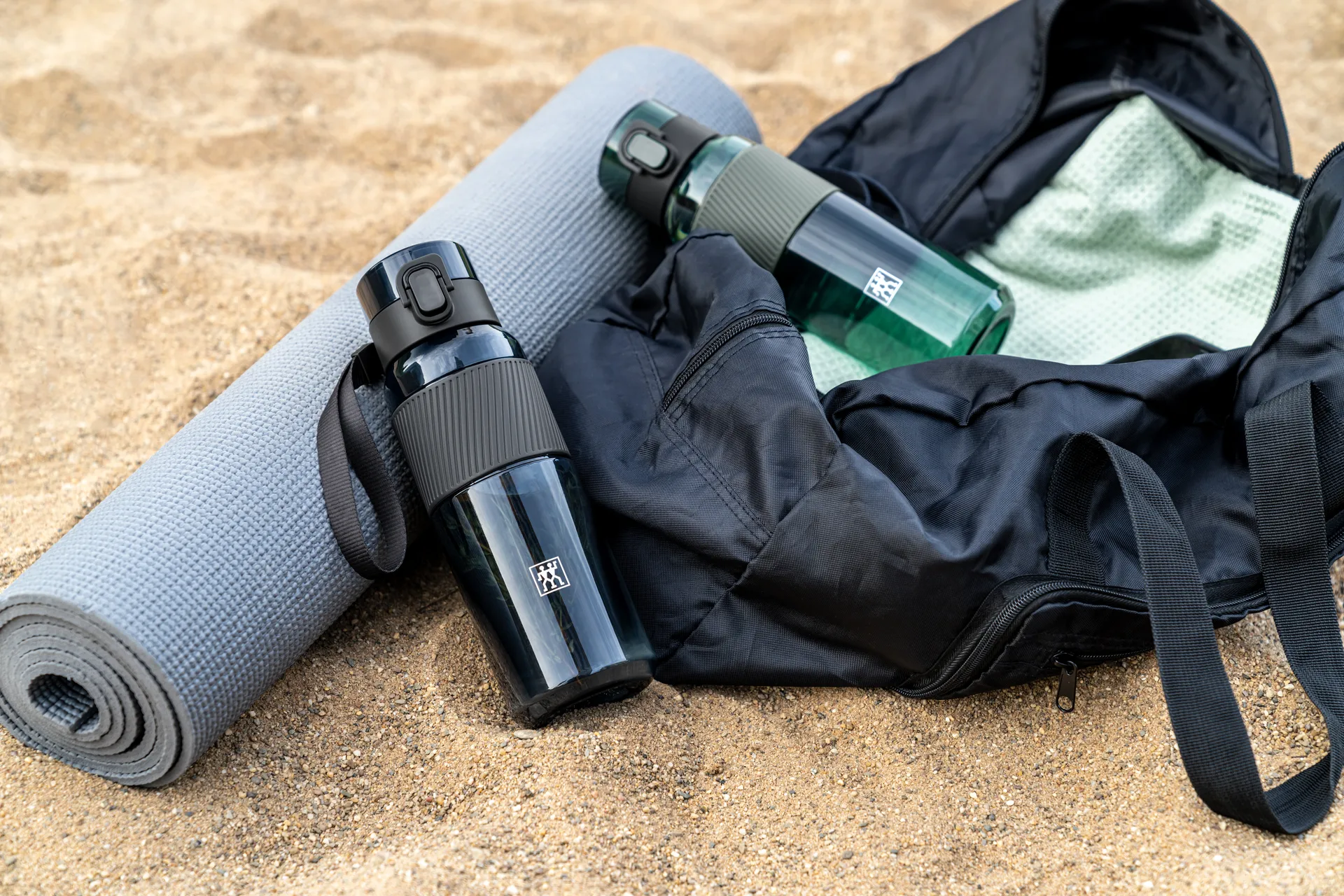 Zwilling Trinkflasche 68 cl, Schwarz Tritan Zwilling