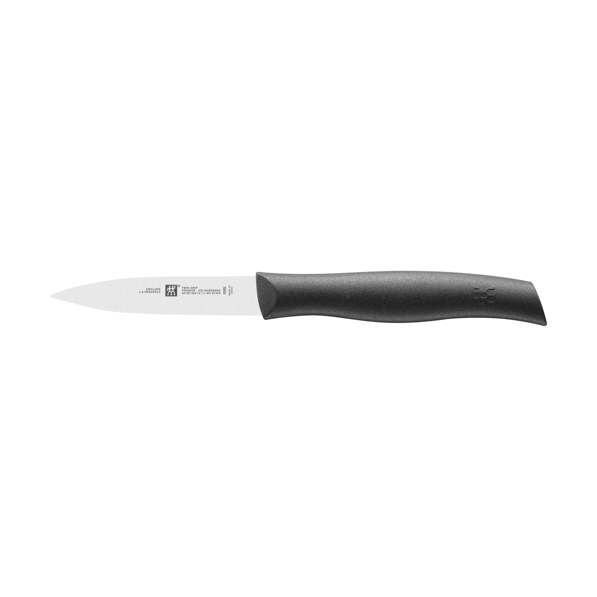 Zwilling Twin grip spitzes Gemüsemesser 9 cm, Schwarz-Edelstahl Zwilling