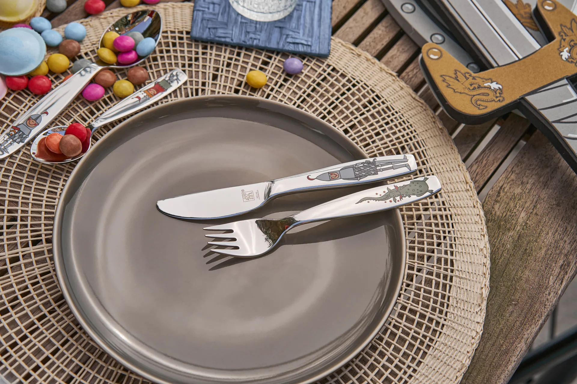 Zwilling Twin kids Kinderbesteckset 4-teilig, Eckbert Ritter Zwilling