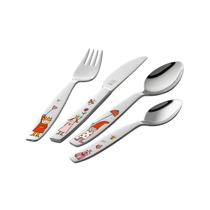 Zwilling Twin Kids Prinsessa Kinderbesteck 4 Teile, 4 Teile Zwilling
