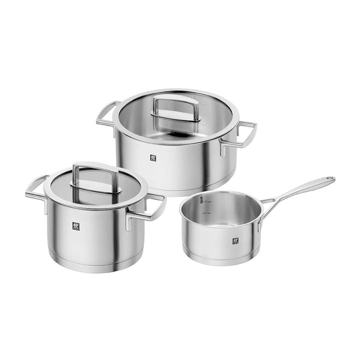 Zwilling Vitality Topfset 3 Teile, Edelstahl-klar Zwilling