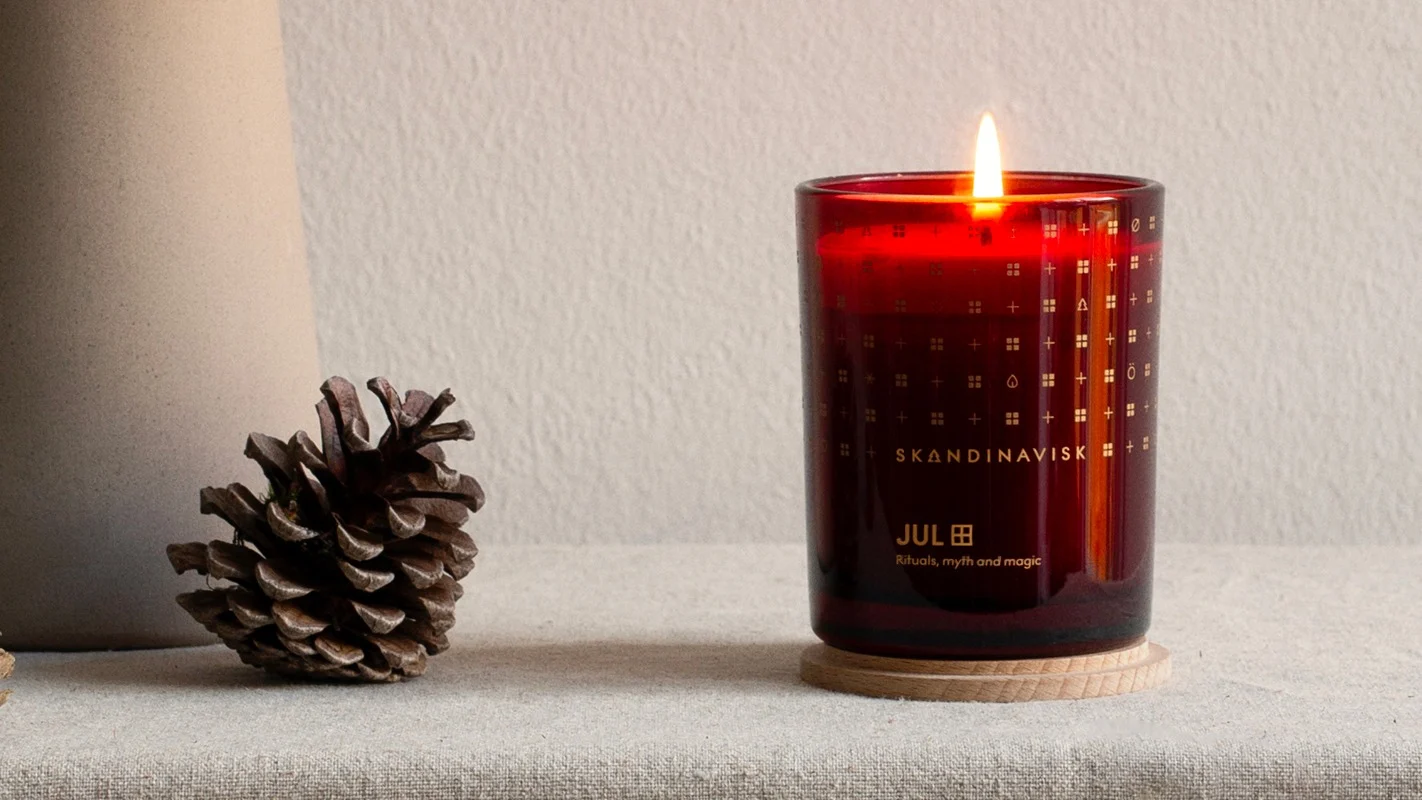Weihnachtsduftkerzen