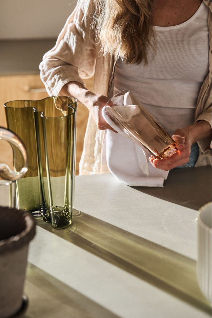 Die limitierte Version der Alvar Aalto-Vase erschien pünktlich zum 125. Geburtstag von Alvar Aalto.