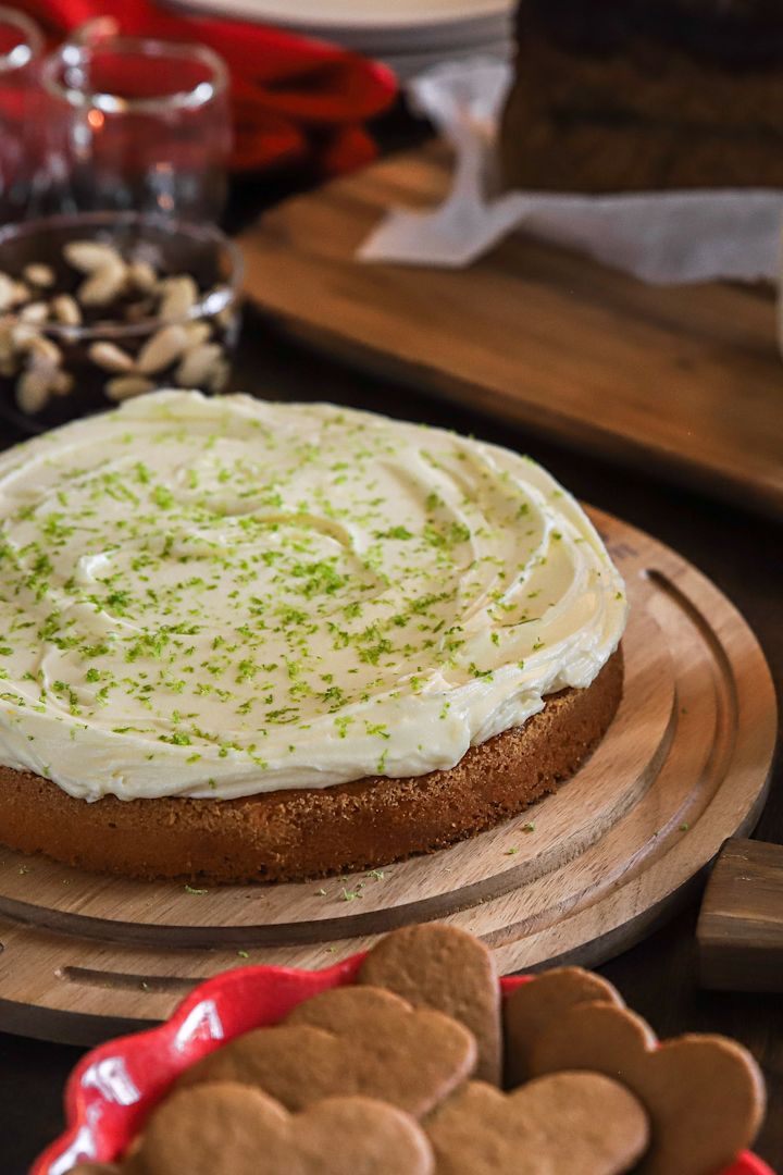 Weihnachtsrezepte  von Baka med Frida: Verleihen Sie Ihrem Kuchen mit etwas Limettenabrieb das gewisse Extra!