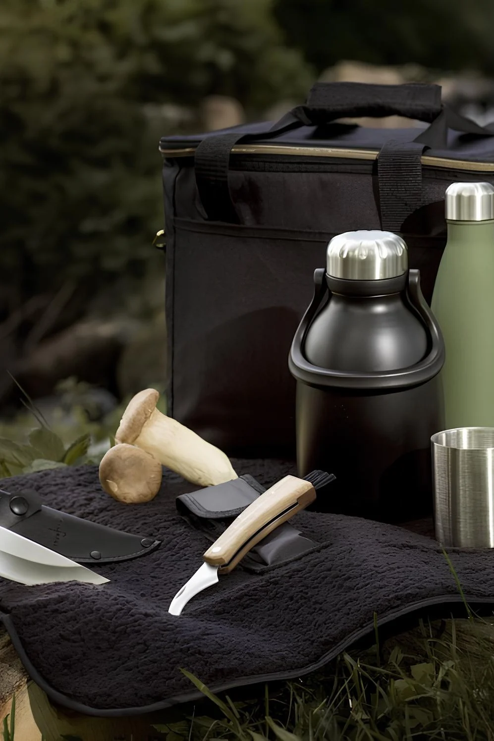 Perfekt als Geschenk zum Vatertag: das Pilzmesser mit Etui von Sagaform.