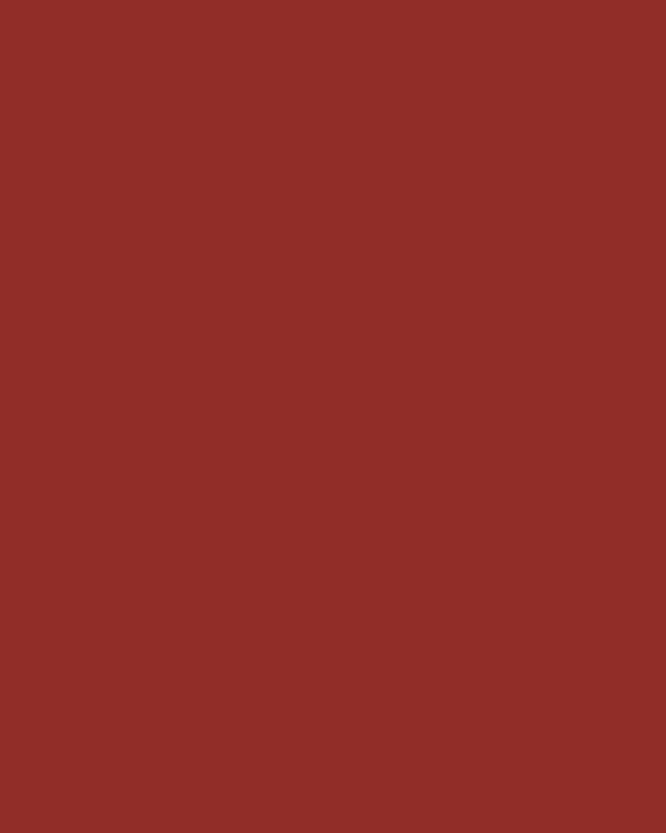 Einfarbige ziegelrote Farbe.
