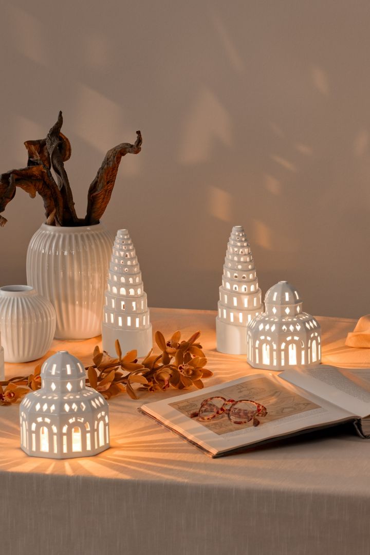 Geschenktipps zu Weihnachten: Verschenken Sie jedes Jahr eines der Lichthäuser von Kähler, mit welchen der oder die Beschenkte zu Hause eine gemütliche Atmosphäre schaffen kann.