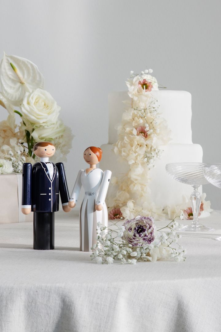 Die Braut- und Bräutigam-Figuren von Kay Bojesen sind die perfekte Geschenkidee zur Hochzeit.