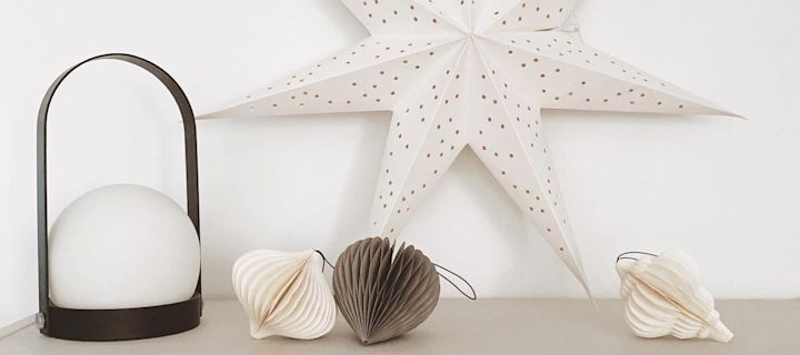 Die tragbare Carrie Lampe von Menu ist einer unserer 12 Last Minute Geschenkideen für Weihnachten. Foto: @beige_and_co