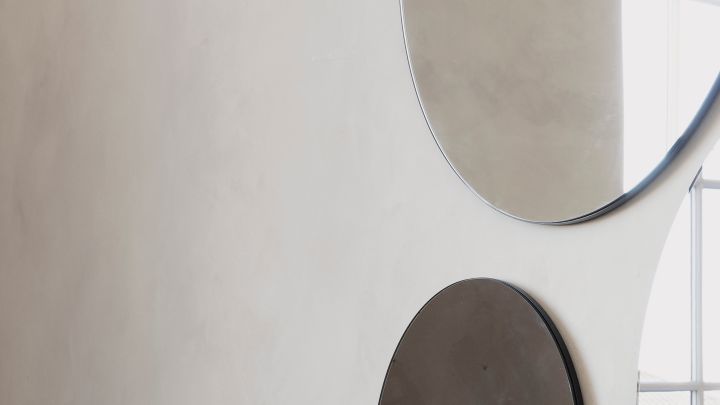 Design Luxus Unregelmäßigen Spiegel Wohnzimmer Nordic Goldene Schlafzimmer  Spiegel Led Große Aufkleber Welle Spiegel Erfüllt Beleuchtung Wand Kunst